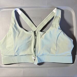 Light Green Sports Bra